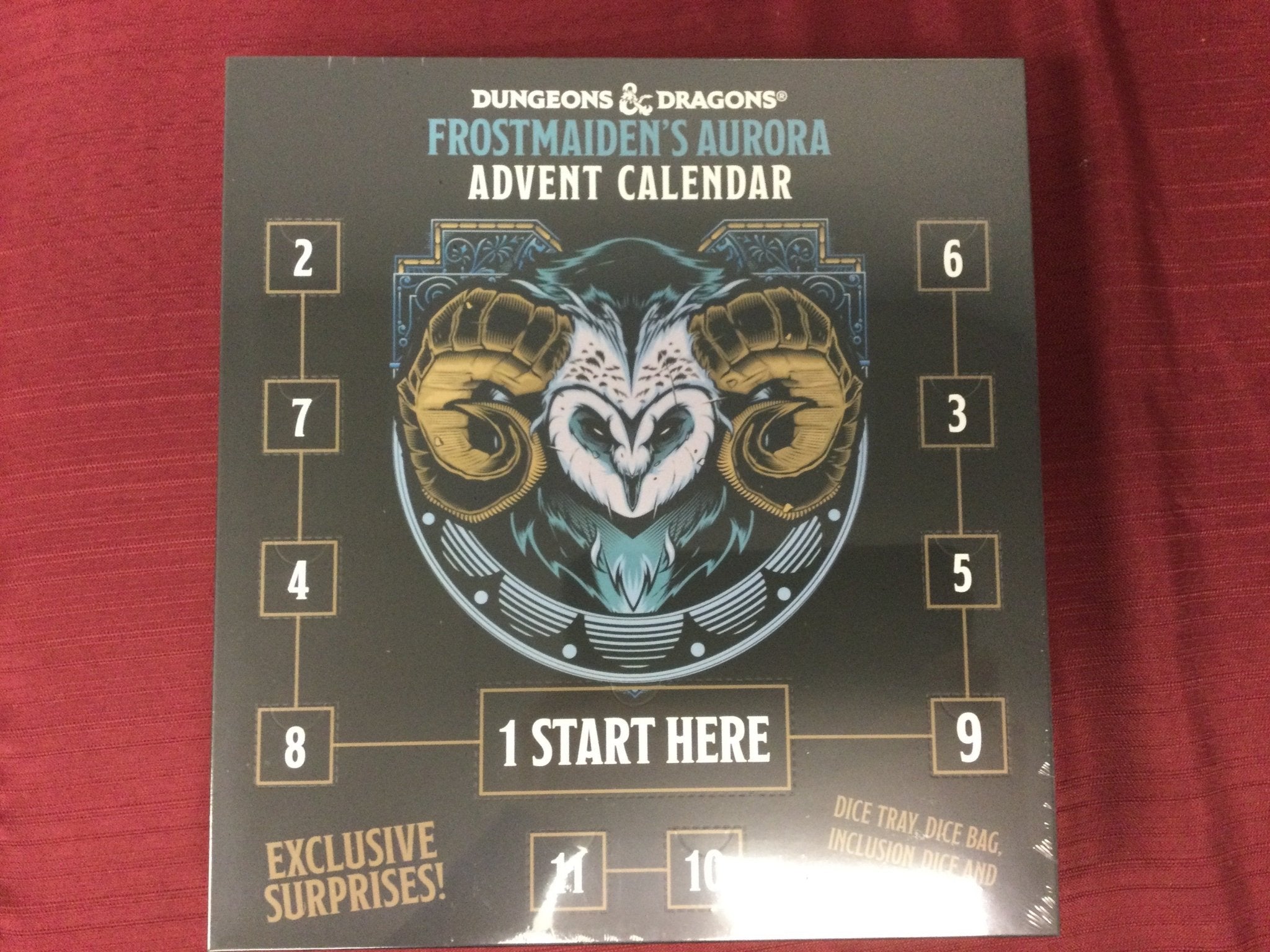 D&D advent Calendar - WiredVillage Games - Wizards of the Coast